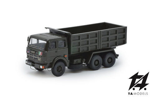 Fiat 697 3-Axle Green EI with Quarry Box, H0 Scale 1:87