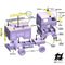 APS 160 Vigili del Fuoco Kit di Montaggio scala H0 1:87