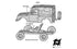 Fiat AR76 Campagnola Telone Kit di Montaggio scala H0 1:87