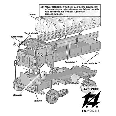 CP70 2 assi Kit di Montaggio