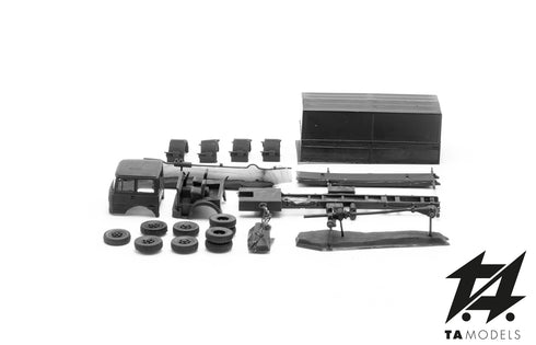 Camion 691 2+1 Assi Passo Lungo con Telone Kit di Montaggio
