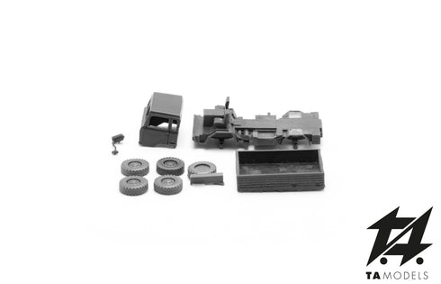 Camion militare fiat ACL75 Cassone Kit di Montaggio scala 1:72