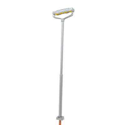 Zither Lamppost with Warm Light, 1:87 scale