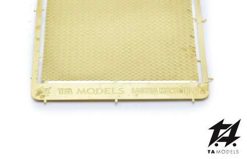 H0 1:87 scale etched plate