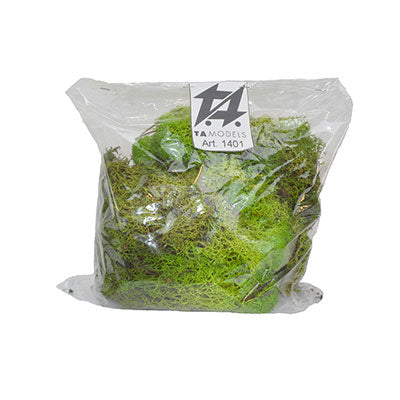 100g Medium Green Lichen for model railways