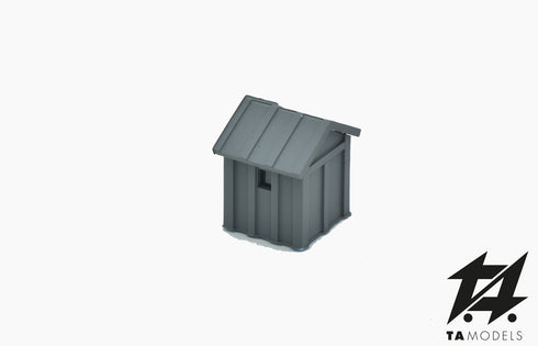 Casotto ricovero attrezzi in cemento FS scala H0 1:87
