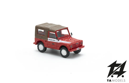 Fiat AR76 Campagnola Fire Brigade Tarpaulin Mounted H0 Scale 1:87
